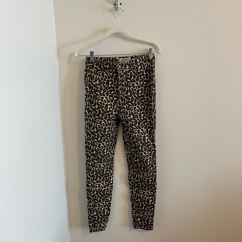 Free people leopard jeans